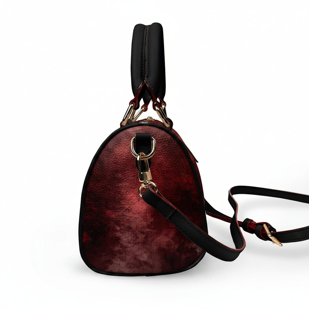 Blood and Rust Leather Handbag