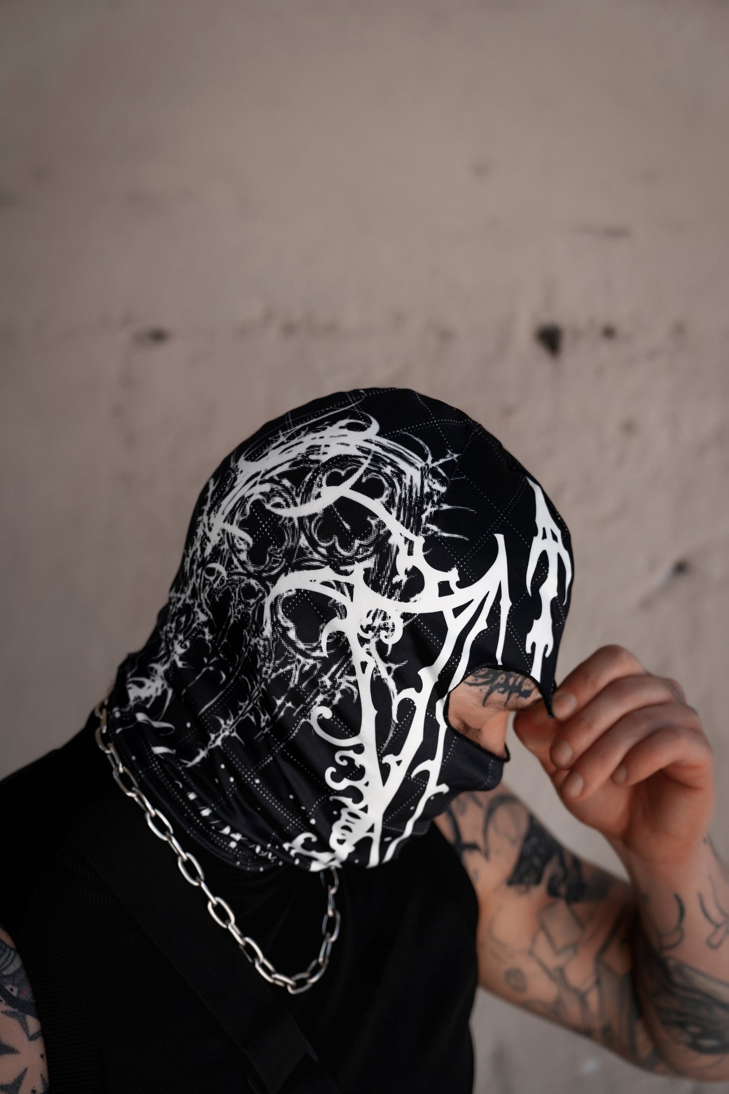 Magick Sigil Balaclava Face Mask [Black]