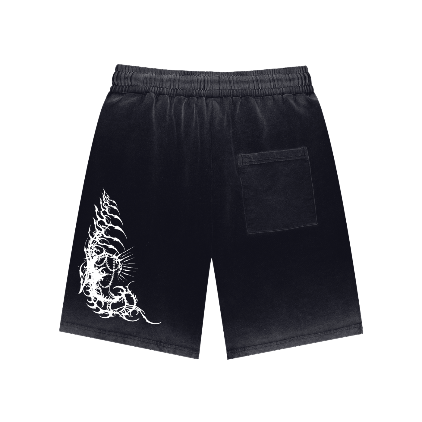 Faith Reaper Sigil Reverse Dyed Sweatshorts
