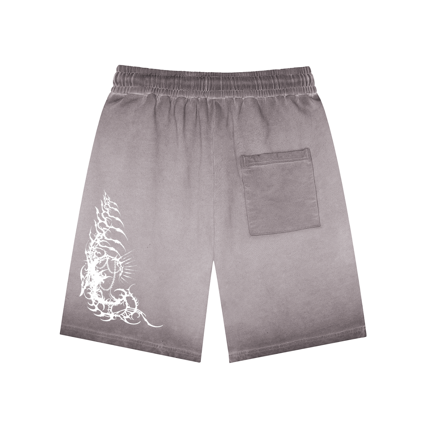 Faith Reaper Sigil Reverse Dyed Sweatshorts