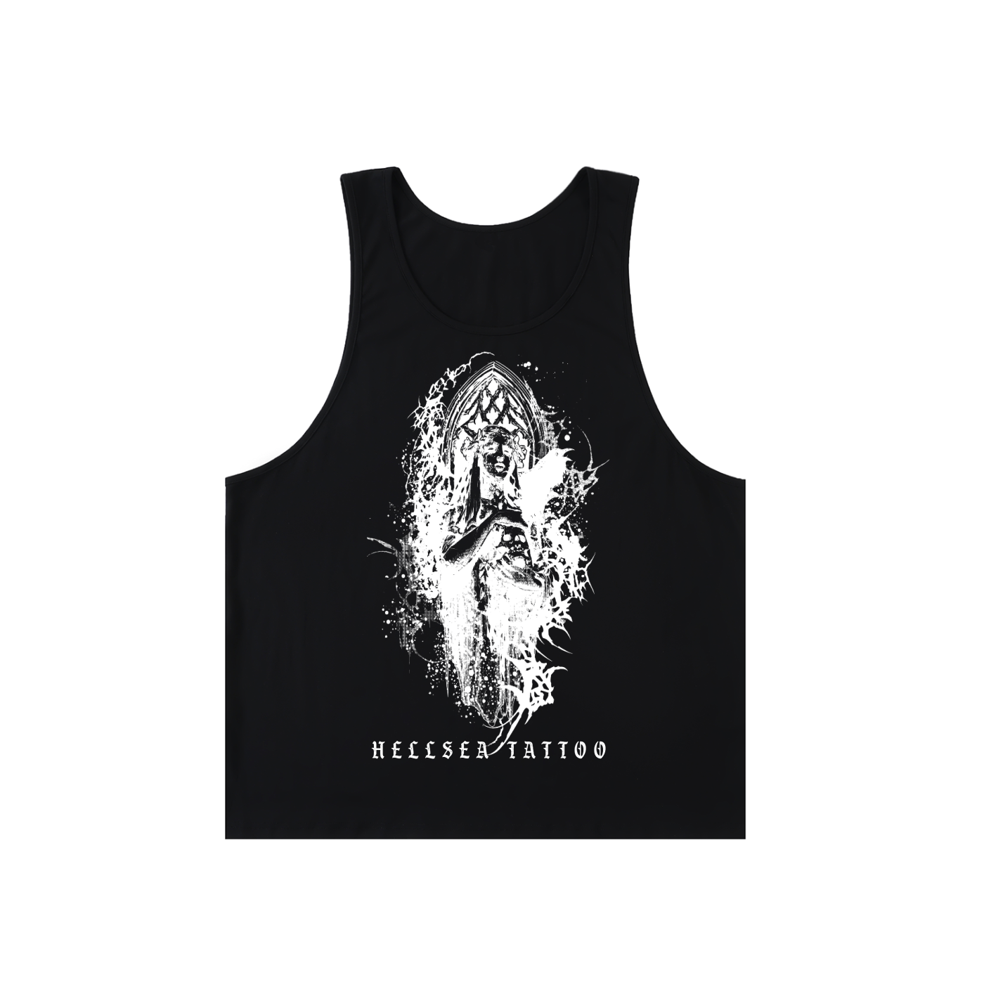 Grave Maiden B Oversized Gym Tank Top