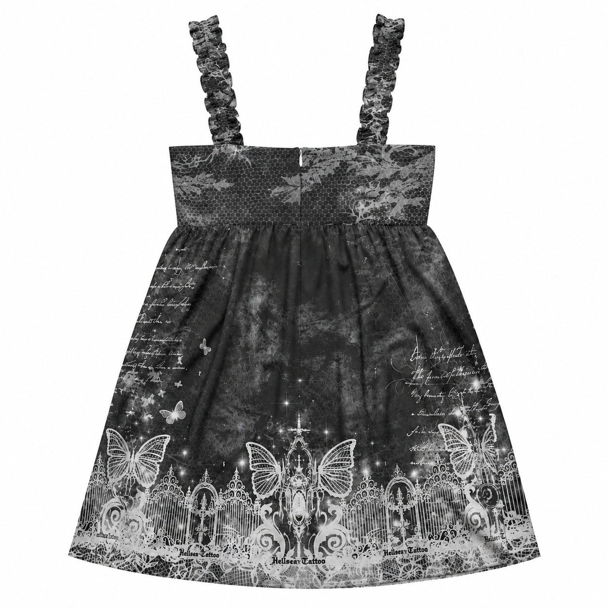 Dark Daydream Chiffon Dress
