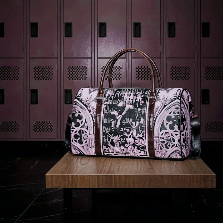 Rose Romantic Canvas Duffle Bag