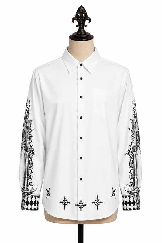 Impure Vampire Cathedral Long Sleeve Shirt