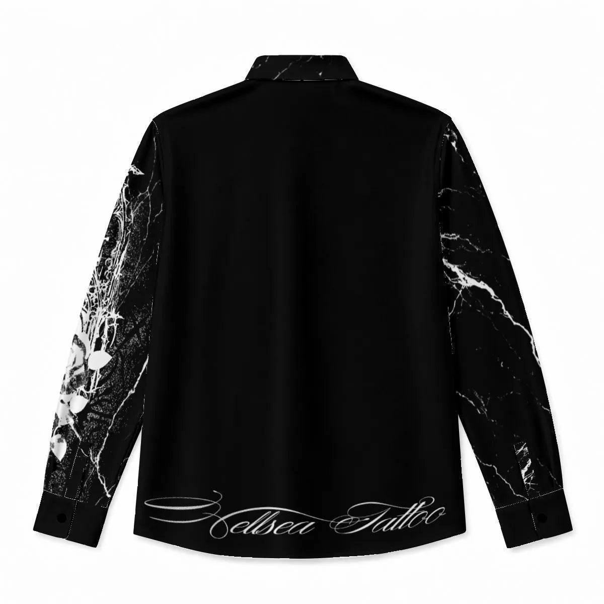 Vein et Verse Silk Long-Sleeved Shirt