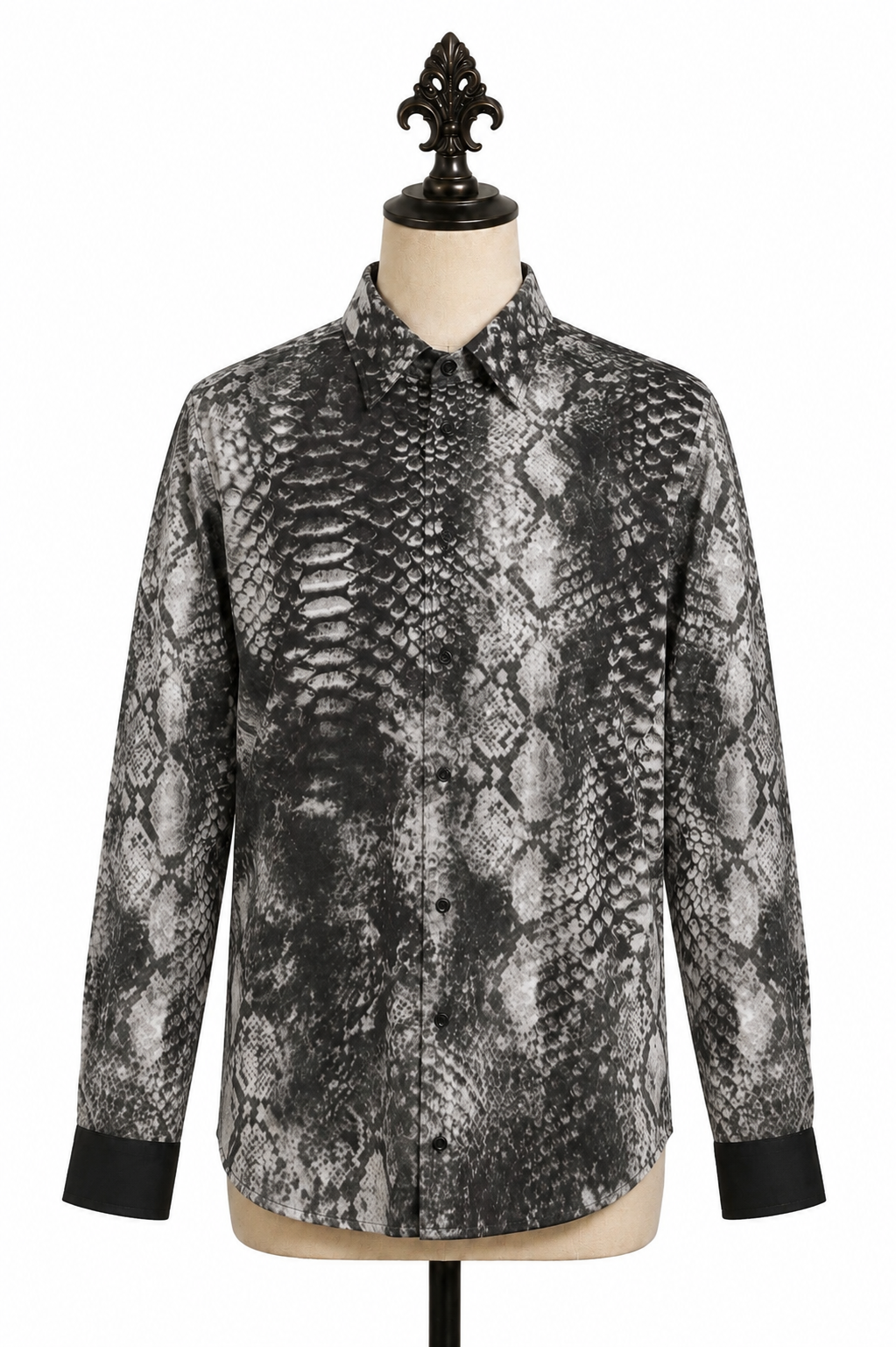 White Viper Long Sleeve Shirt