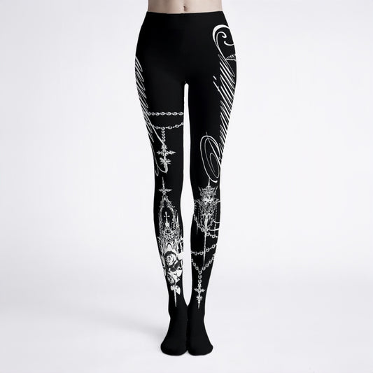 Black Romantic Tights