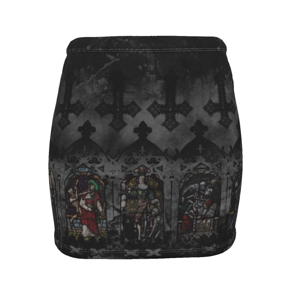 Danse Macabre Pencil Skirt