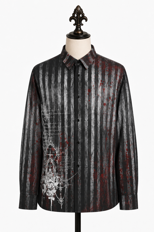 Dark DayDream Cotton Long Sleeve Shirt